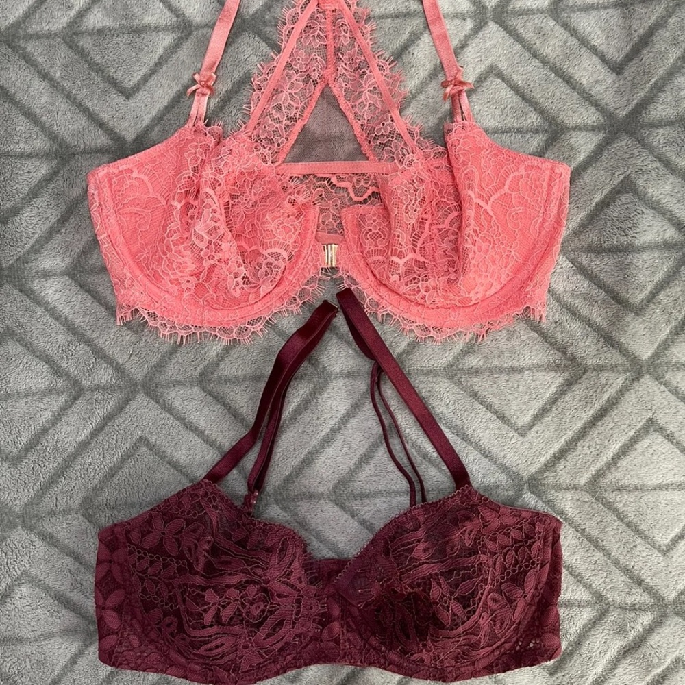 Victoria’s Secret Laced bras